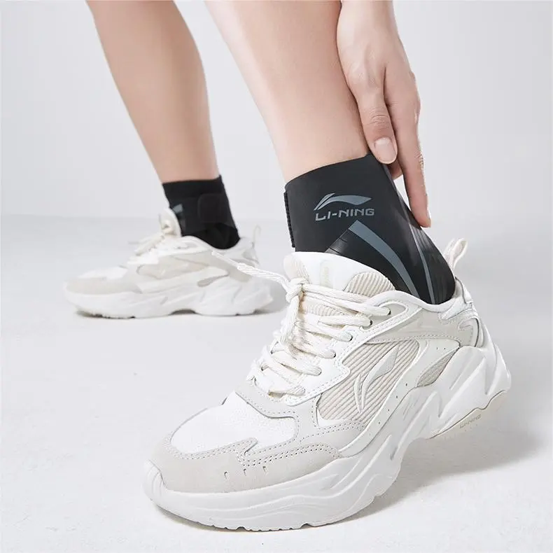 LiNing Ankle Braces Soccer Basketball Running Cycling Skiing Unisex Polyamide Elastane-3