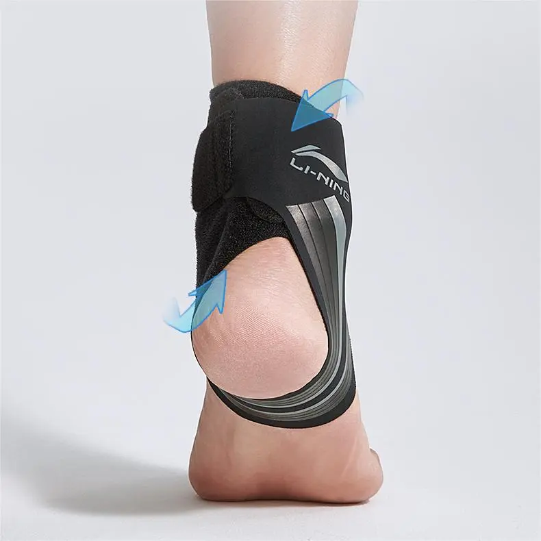 LiNing Ankle Braces Soccer Basketball Running Cycling Skiing Unisex Polyamide Elastane-2