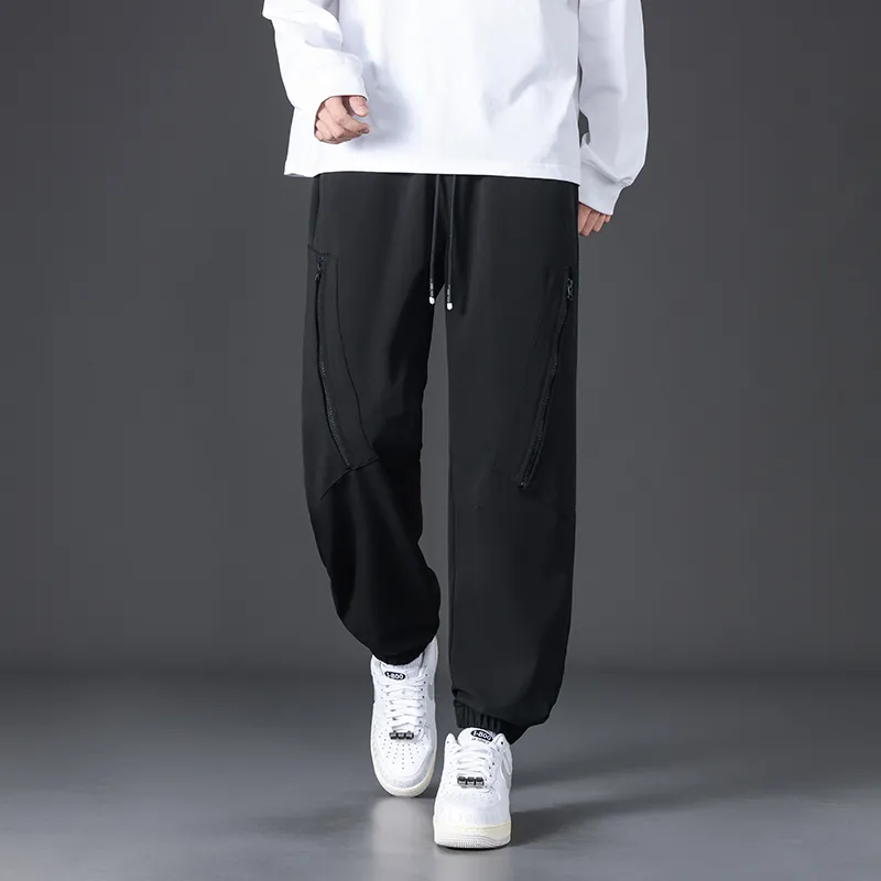 Q ZHIHE Casual Pants Unisex-2