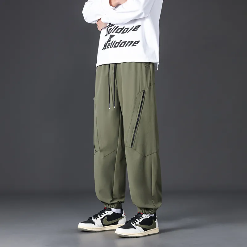 Q ZHIHE Casual Pants Unisex-14