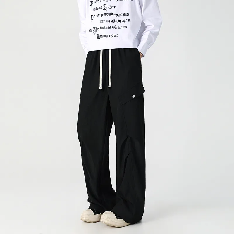Q ZHIHE Casual Pants Unisex-3