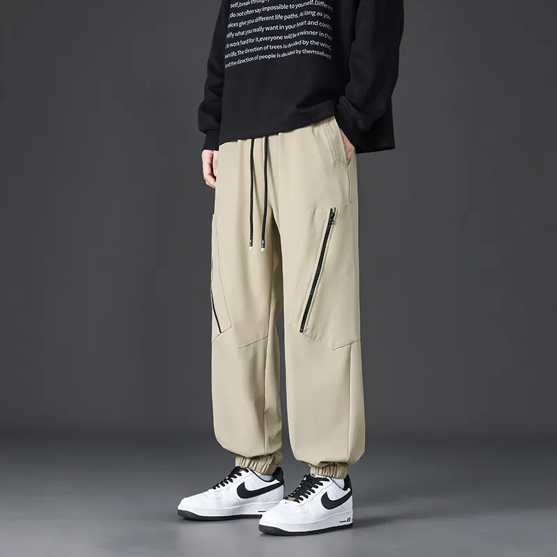 Q ZHIHE Casual Pants Unisex-8