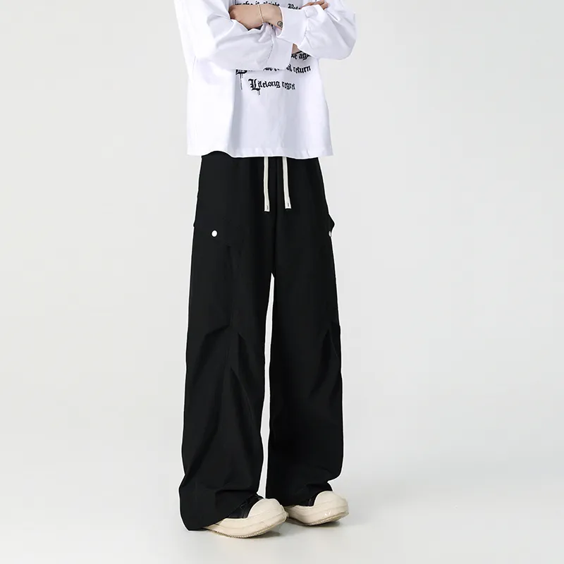 Q ZHIHE Casual Pants Unisex-4