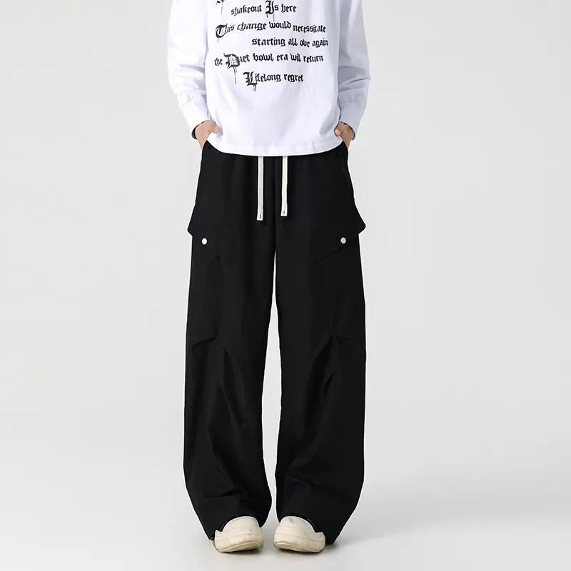 Q ZHIHE Casual Pants Unisex-2