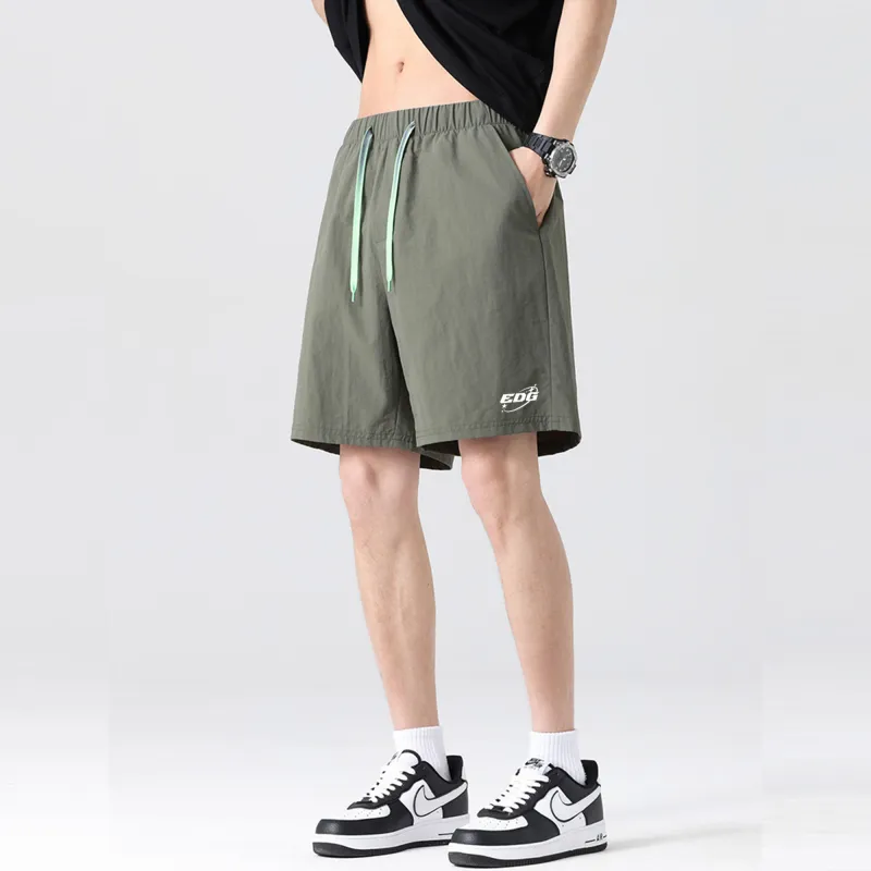 Q ZHIHE x EDG Casual Shorts Unisex-11