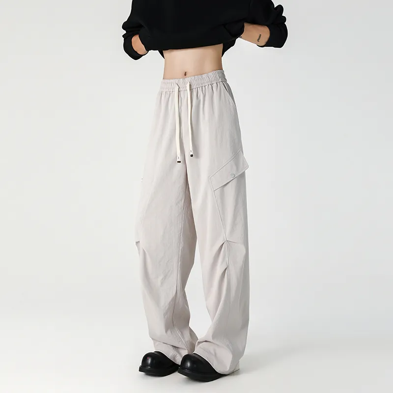 Q ZHIHE Casual Pants Unisex-9