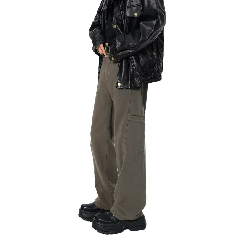 QOTRIOCK Jeans Unisex-1