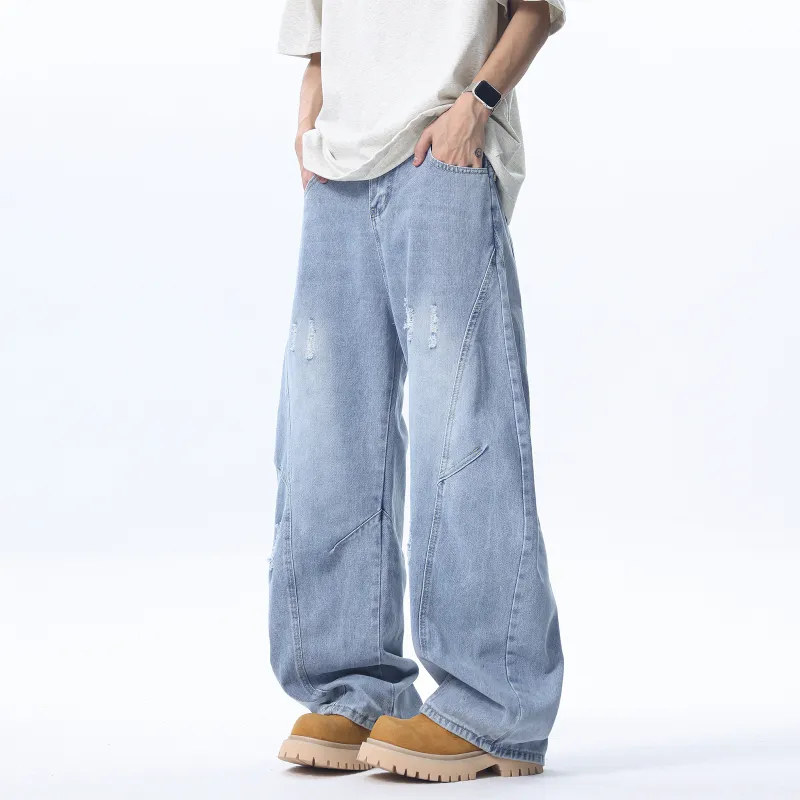 QOTRIOCK Jeans Unisex-2