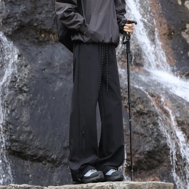 PAINT STAIN Casual Pants Unisex Classic Black-8