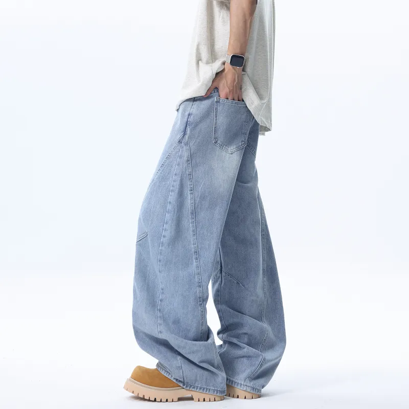 QOTRIOCK Jeans Unisex-3
