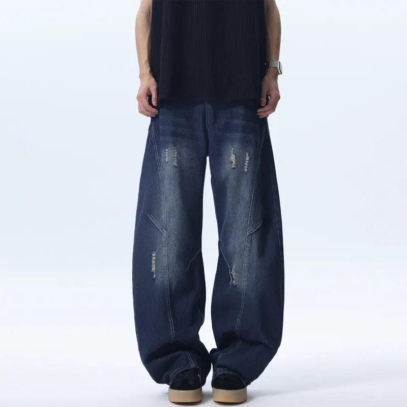 QOTRIOCK Jeans Unisex-6