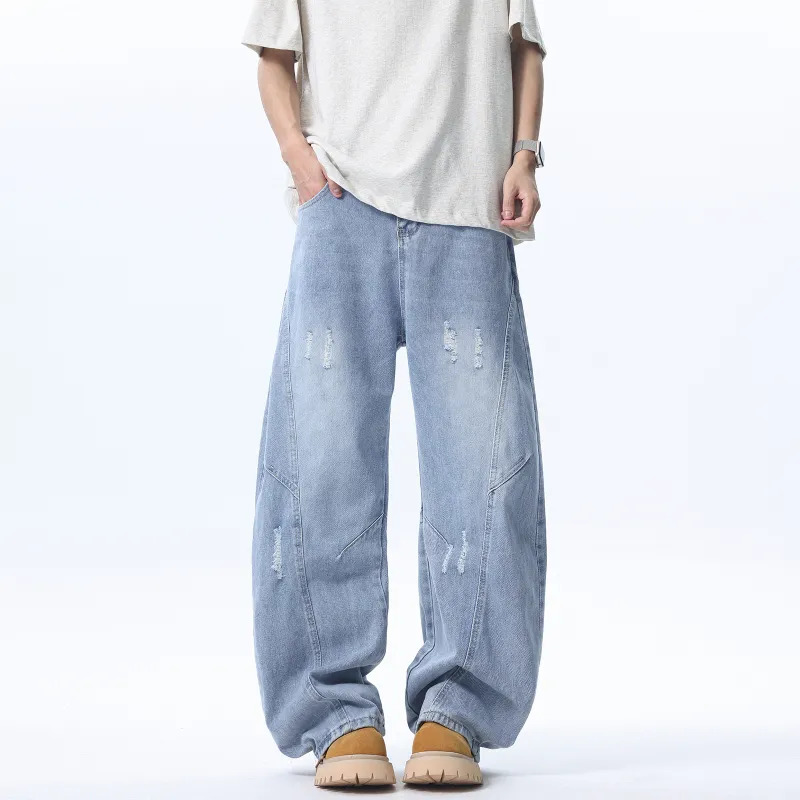 QOTRIOCK Jeans Unisex-1