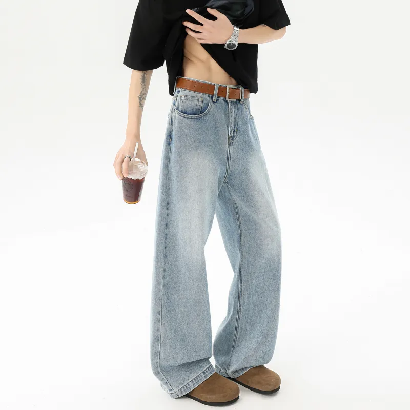QOTRIOCK Jeans Unisex-12