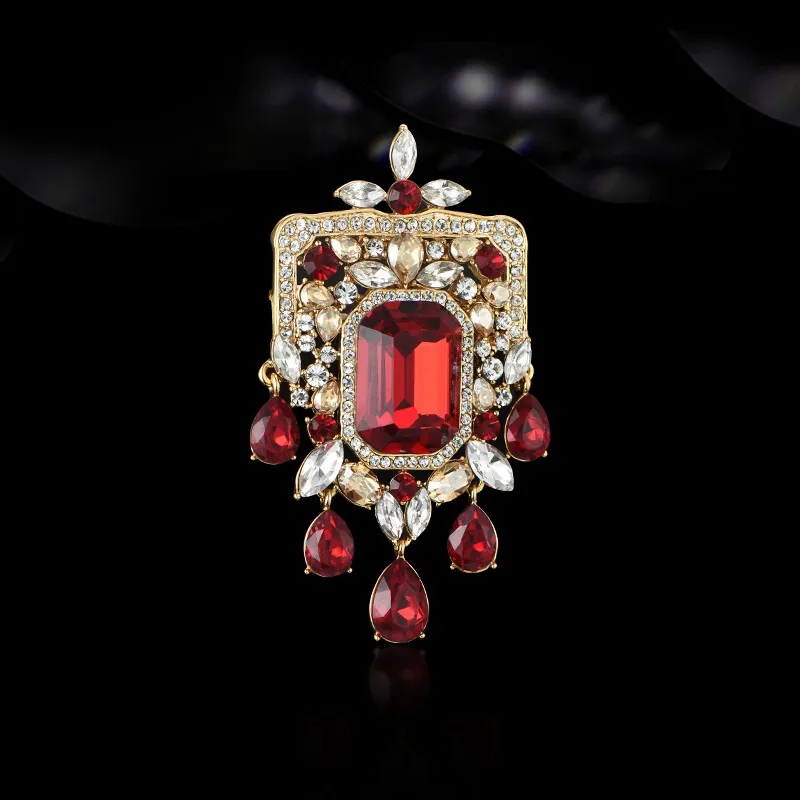 Lan Ying Austrian Crystal Brooches Women's-2
