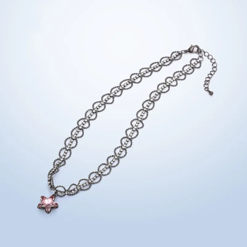 Lan Ying Artificial Crystal Necklaces Women's-2