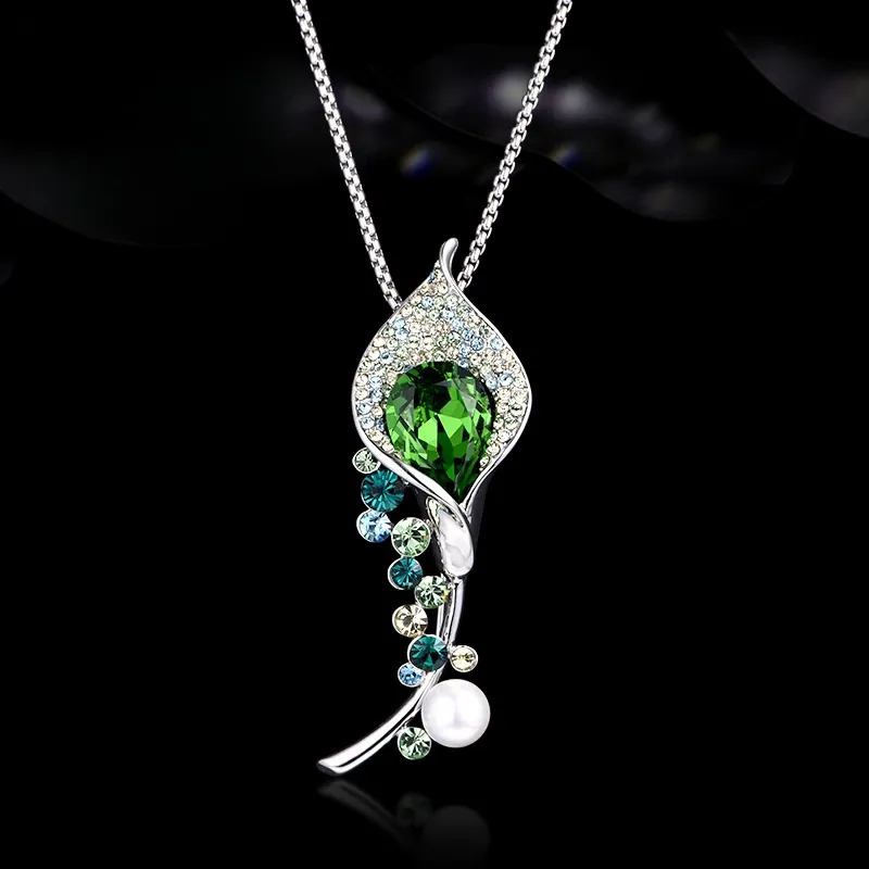 Lan Ying Austrian Crystal Brooches Women's-3