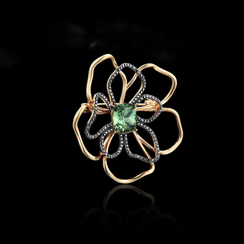 Lan Ying Crystal Alloy Brooches Women's-6