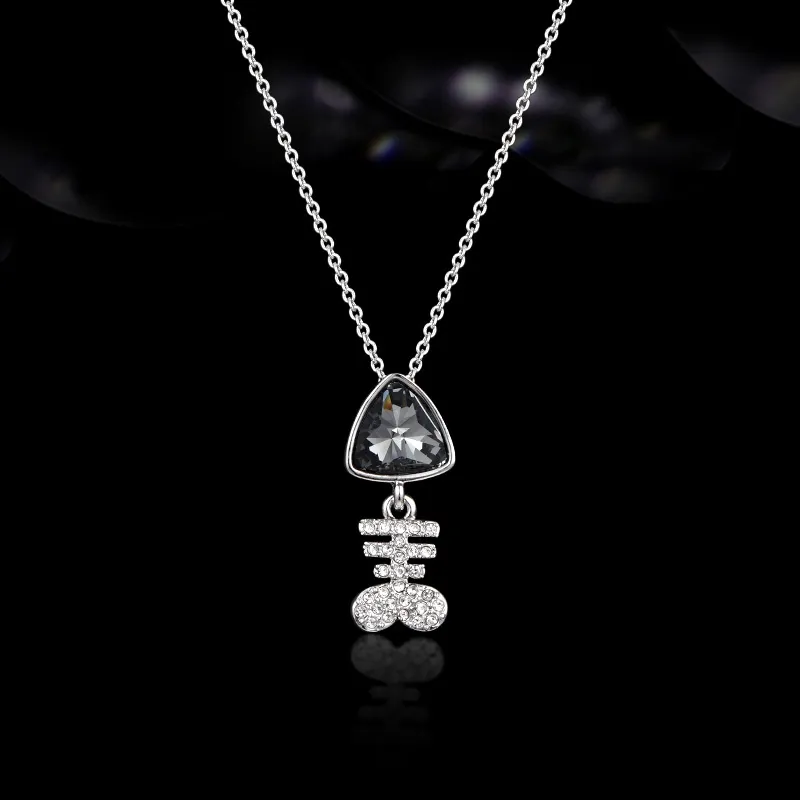 Lan Ying Alloy Necklaces Women's-16