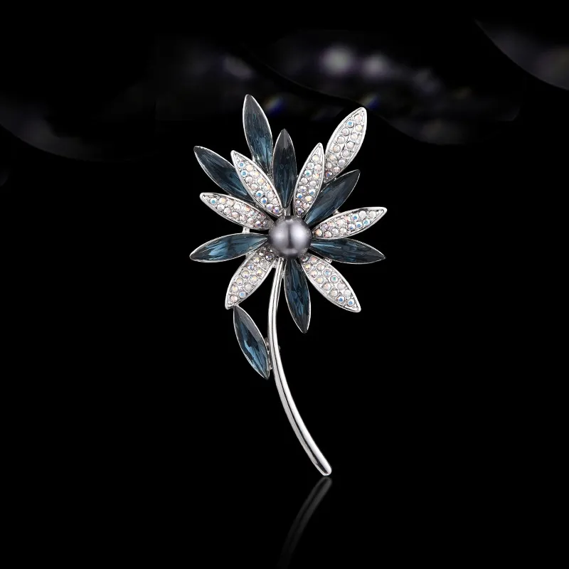 Lan Ying Artificial Crystal Brooches Women's-6
