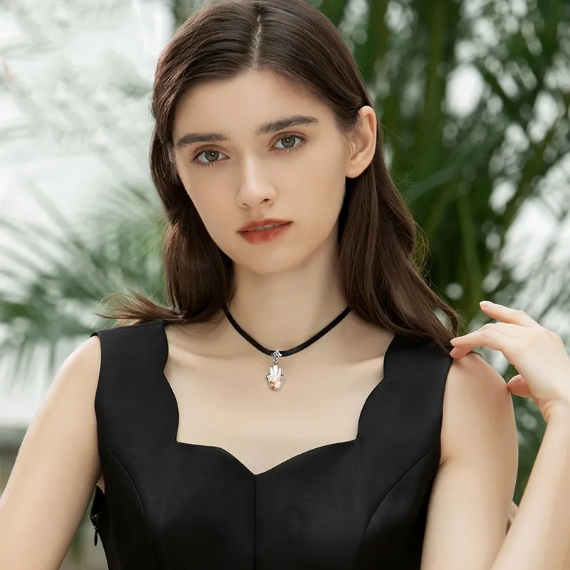 Lan Ying Artificial Crystal Necklaces Women's-8