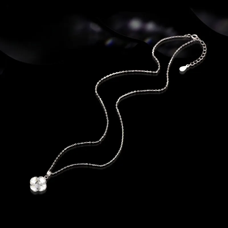 Lan Ying S952 Silver Necklaces Women's-14