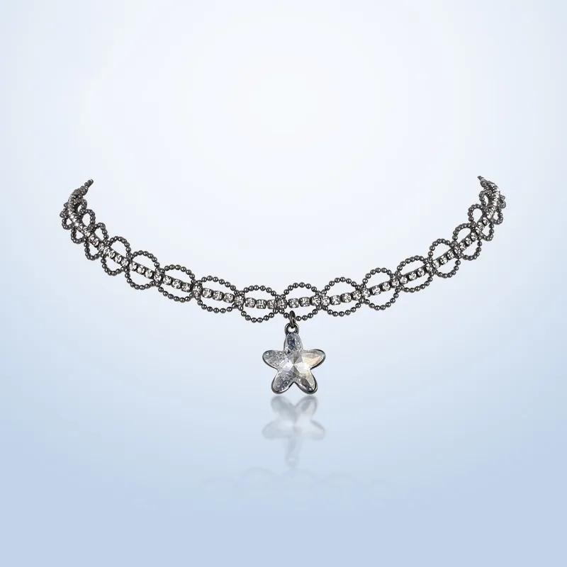 Lan Ying Artificial Crystal Necklaces Women's-4