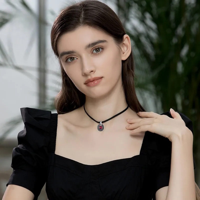 Lan Ying Artificial Crystal Necklaces Women's-1