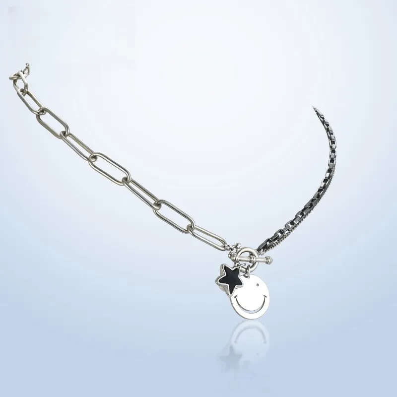 Lan Ying Alloy Necklaces Unisex-11
