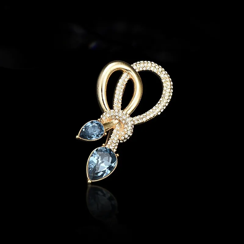 Lan Ying Austrian Crystal Brooches Women's-4