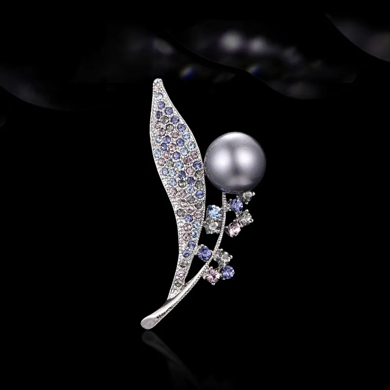 Lan Ying Austrian Crystal Brooches Women's-9