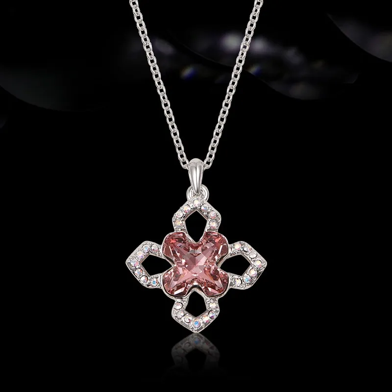 Lan Ying Artificial Crystal Necklaces Women's-2