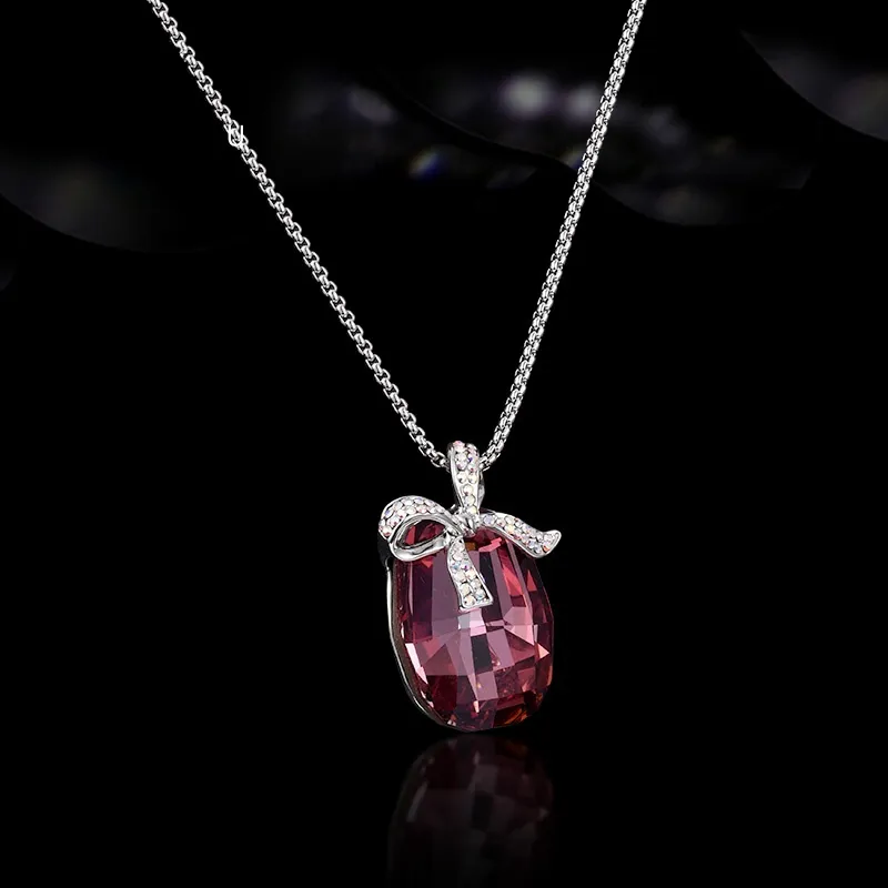 Lan Ying Artificial Crystal Necklaces Women's-3