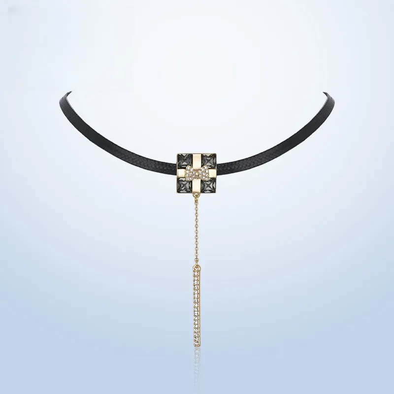 Lan Ying Alloy Necklaces Women's-10