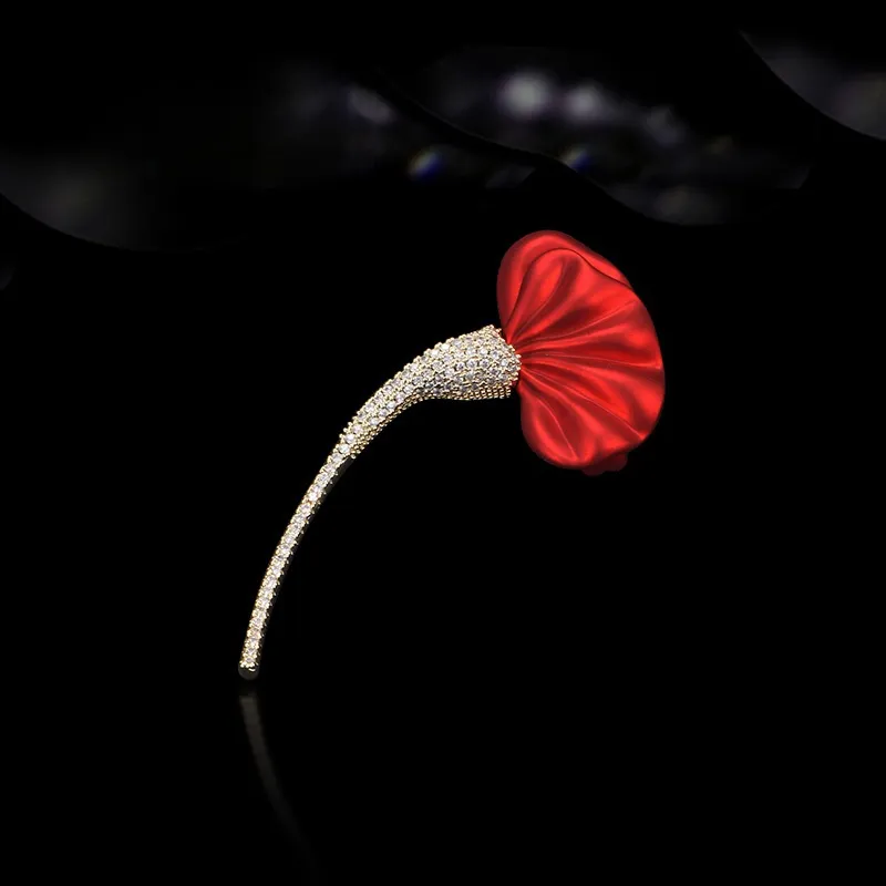 Lan Ying Artificial Crystal Brooches Women's-2
