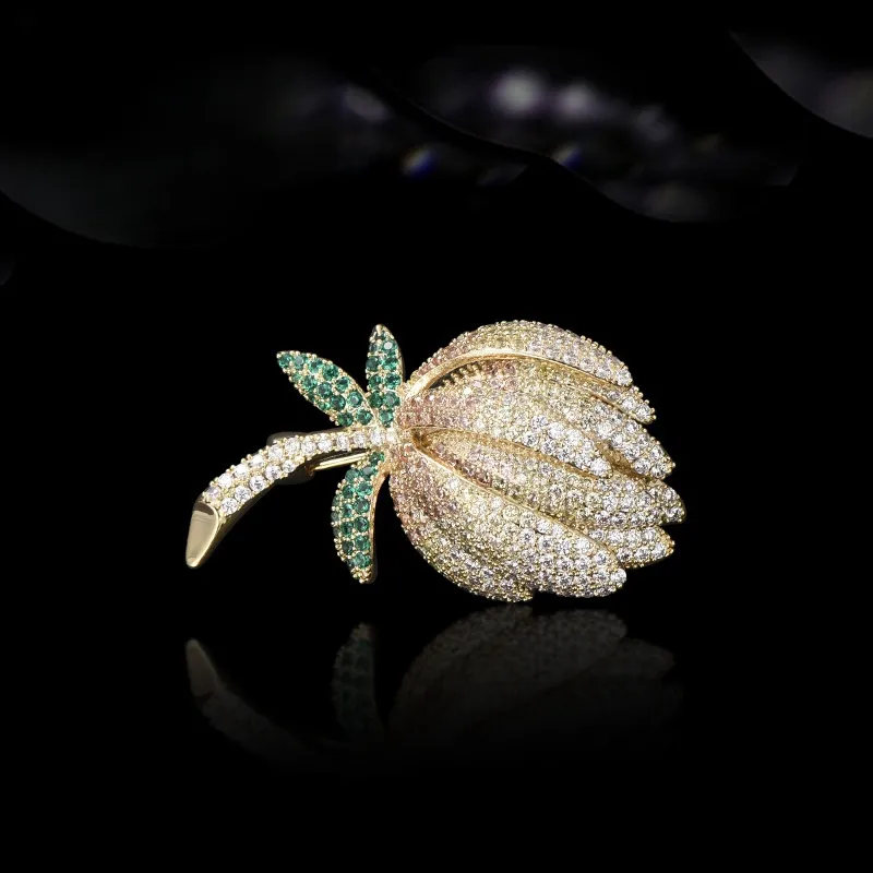 Lan Ying Austrian Crystal Brooches Women's-8
