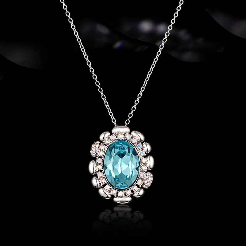 Lan Ying Artificial Crystal Necklaces Women's-1