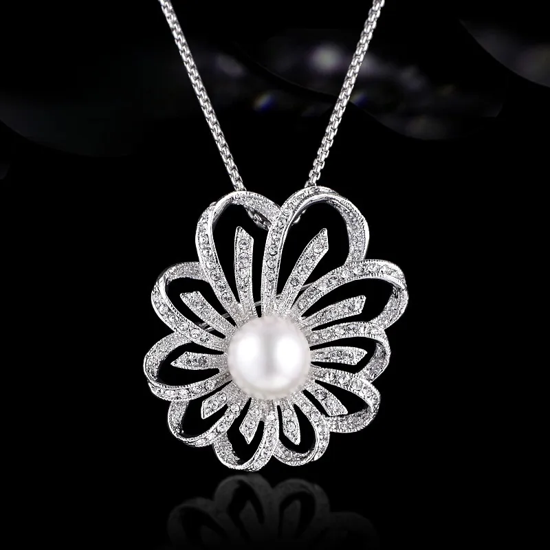 Lan Ying Austrian Crystal Brooches Women's-3