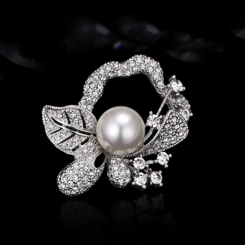Lan Ying Crystal Brooches Women's-1
