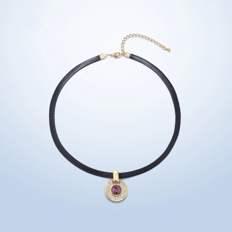 Lan Ying Artificial Crystal Necklaces Women's-4