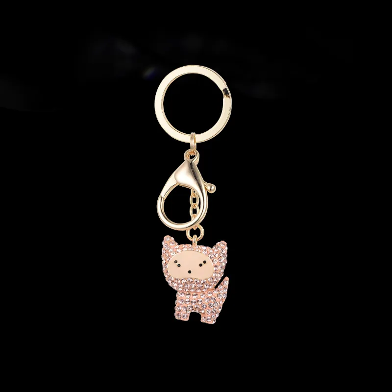 Lan Ying Artificial Crystal Original Design Keychain Unisex-7