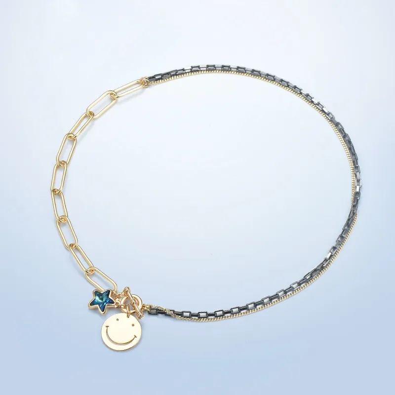 Lan Ying Alloy Necklaces Unisex-2