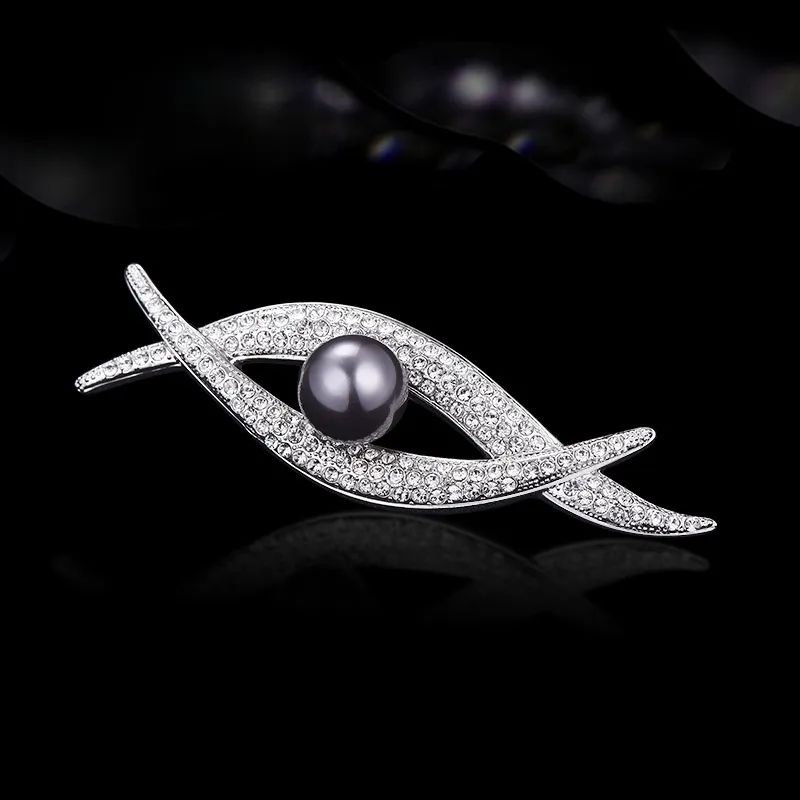 Lan Ying Crystal Brooches Women's-9