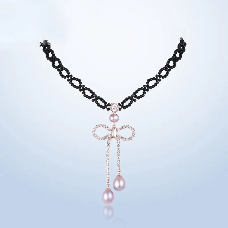 Lan Ying Eco Friendly Alloy Necklaces Women's-4