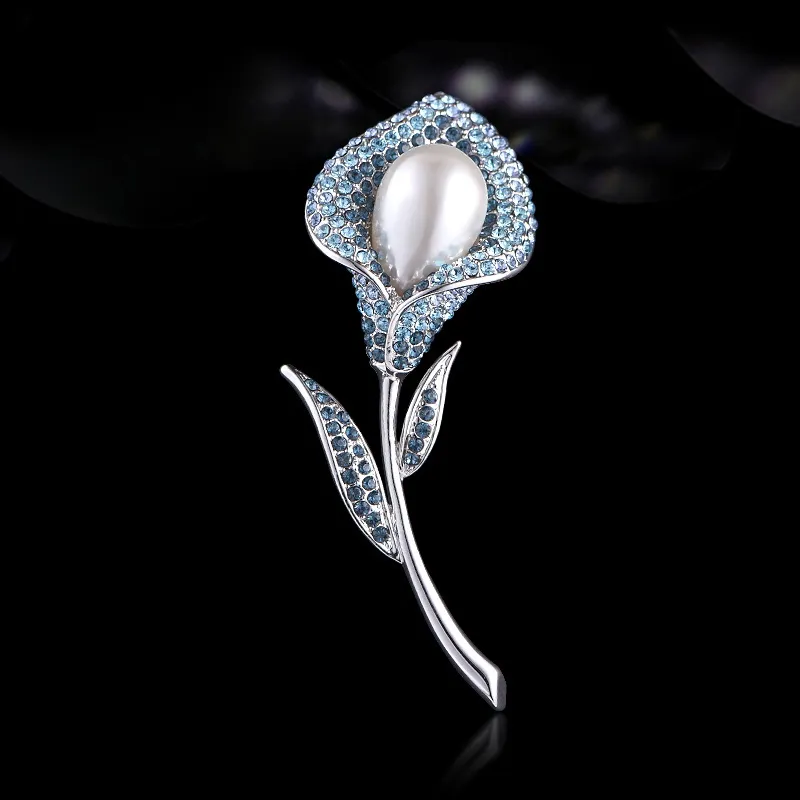Lan Ying Crystal Brooches Women's-5