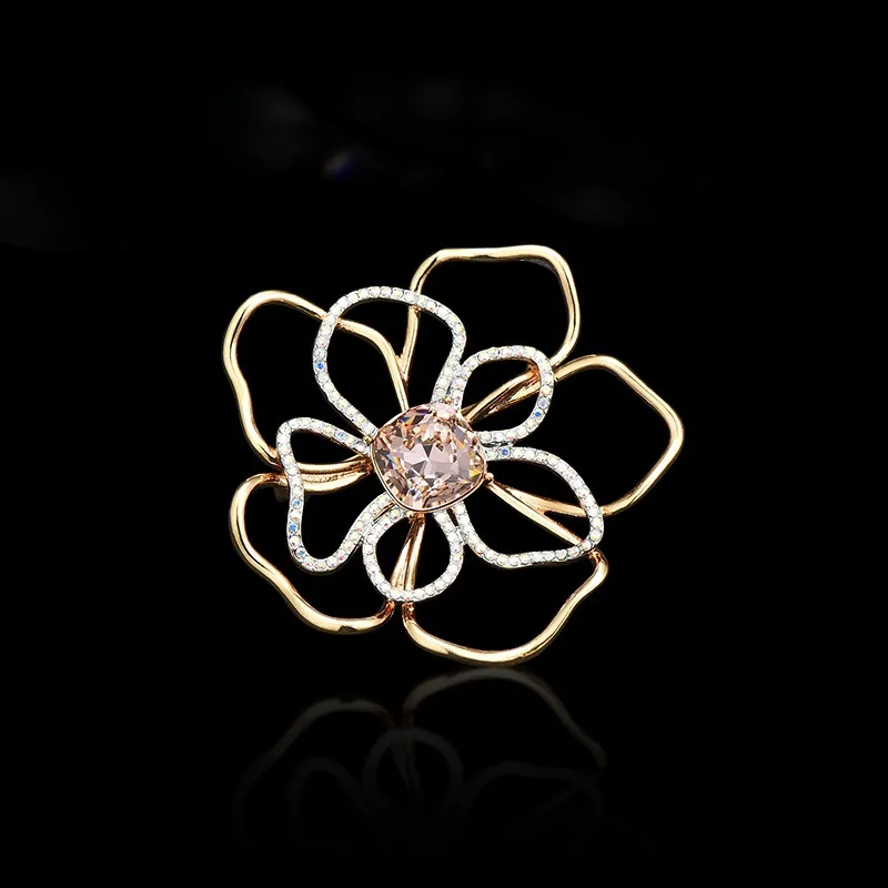 Lan Ying Crystal Alloy Brooches Women's-2