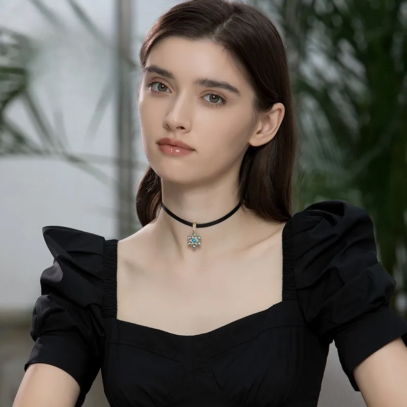 Lan Ying Artificial Crystal Necklaces Women's-6