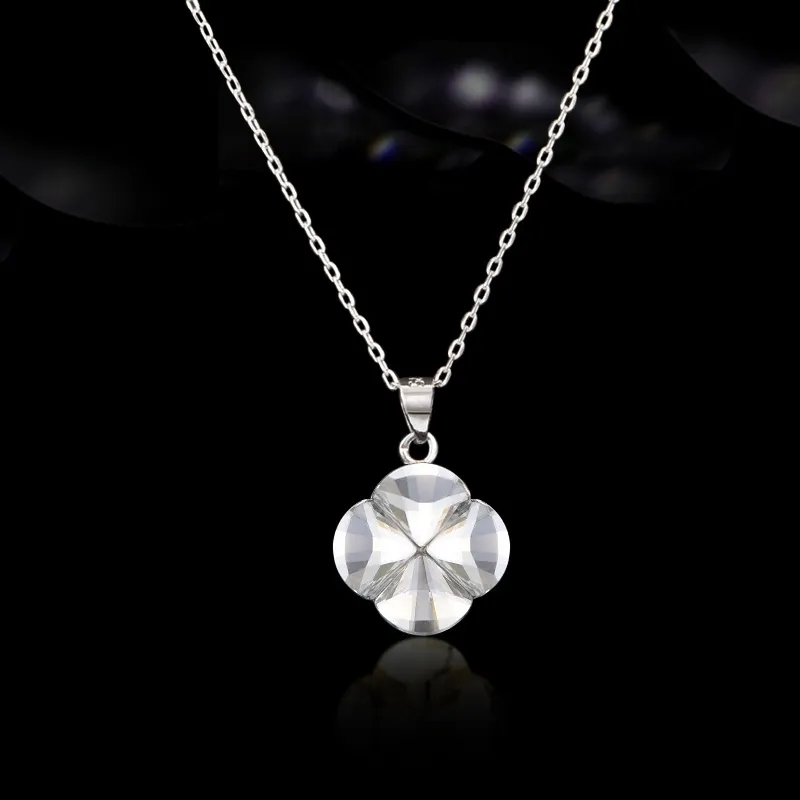 Lan Ying S952 Silver Necklaces Women's-13