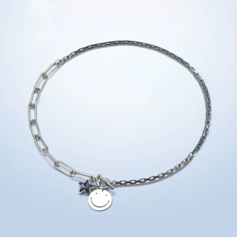 Lan Ying Alloy Necklaces Unisex-6