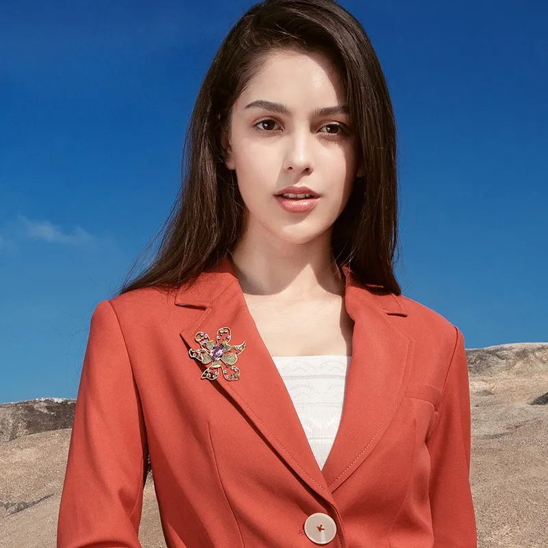 Lan Ying Eco Friendly Alloy Brooches Women's-1