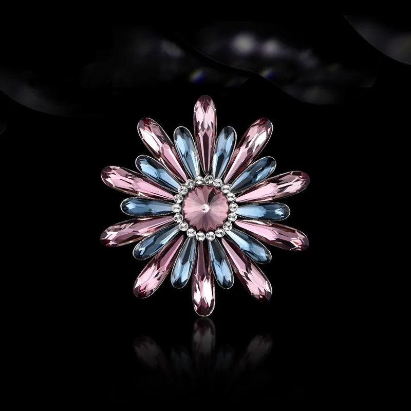Lan Ying Austrian Crystal Brooches Women's-4